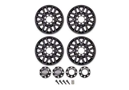 Ford Racing 23-24 Super Duty 20x8in Premium Black Painted Aluminum Wheel