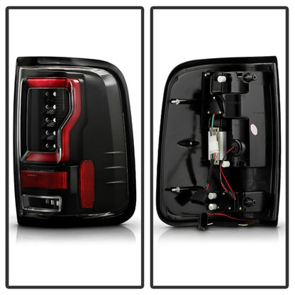 Spyder 04-08 Ford F150 Styleside Version 2 LED Tail Lights - Black (ALT-YD-FF15004V2-RBLED-BK)