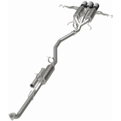 MagnaFlow 2023+ Honda Civic Type R SPEQ Series Cat-Back Perf Exhaust System w/ CF Tips