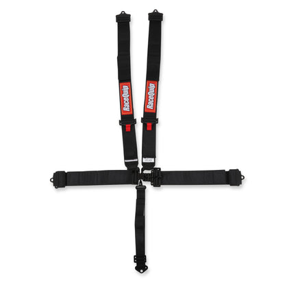 RaceQuip Black L & L 5pt Seat Belt
