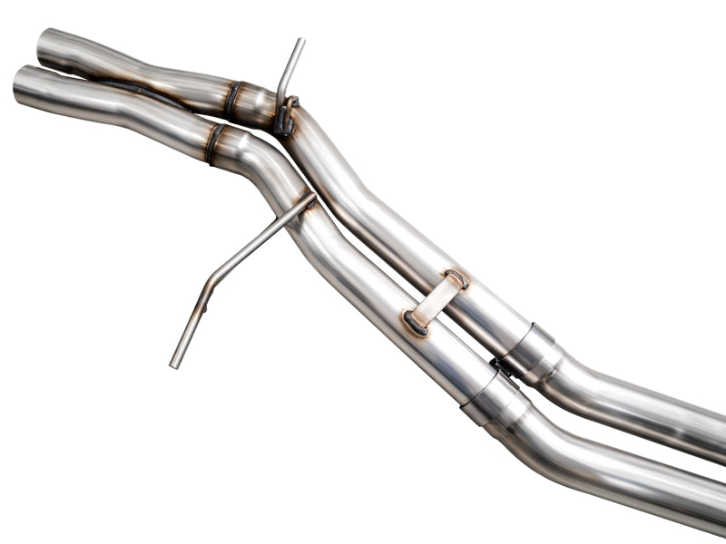 AWE Tuning 2022+ Porsche Macan 2.9TT Touring Edition Cat-Back Exhaust w/ Chrome Silver Tips