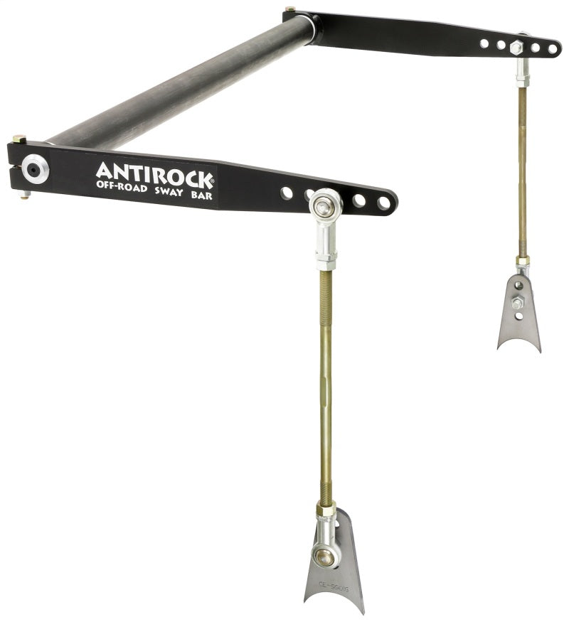 RockJock Antirock Sway Bar Kit Universal 45in Bar 17in Steel Arms