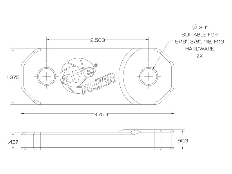 aFe POWER Terra Guard Light Extension Brackets