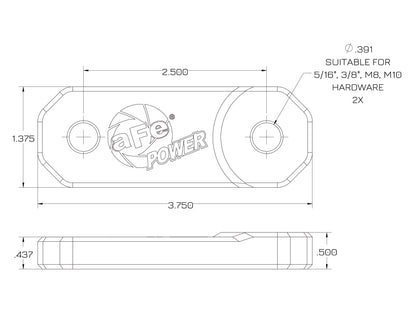 aFe POWER Terra Guard Light Extension Brackets