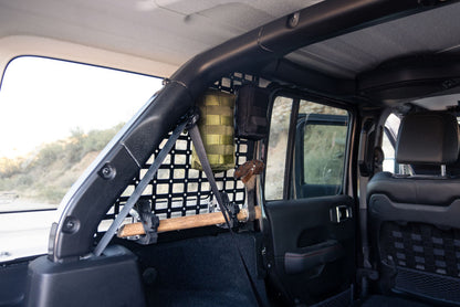 DV8 Offroad 2018+ Jeep Wrangler Rear Window Molle Panels