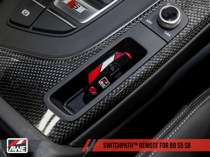 AWE Tuning Audi B9 S5 Sportback SwitchPath Exhaust - Non-Resonated (Silver 90mm Tips)