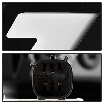 Spyder 21-23 Ford F150 (Factory Halogen) Light Bar LED Tail Lights - Black (ALT-YD-FF15021HAL-BK)