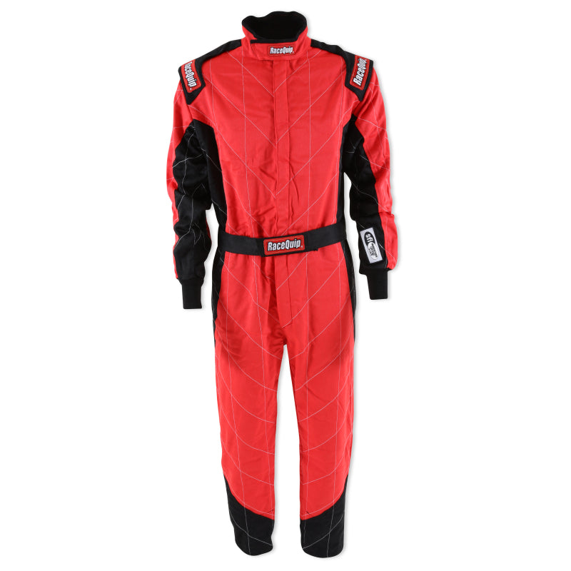 RaceQuip Red Chevron-5 Suit SFI-5 - Small