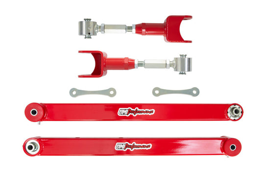 UMI 78-96 GM B-Body Trailing Arm Kit - Red