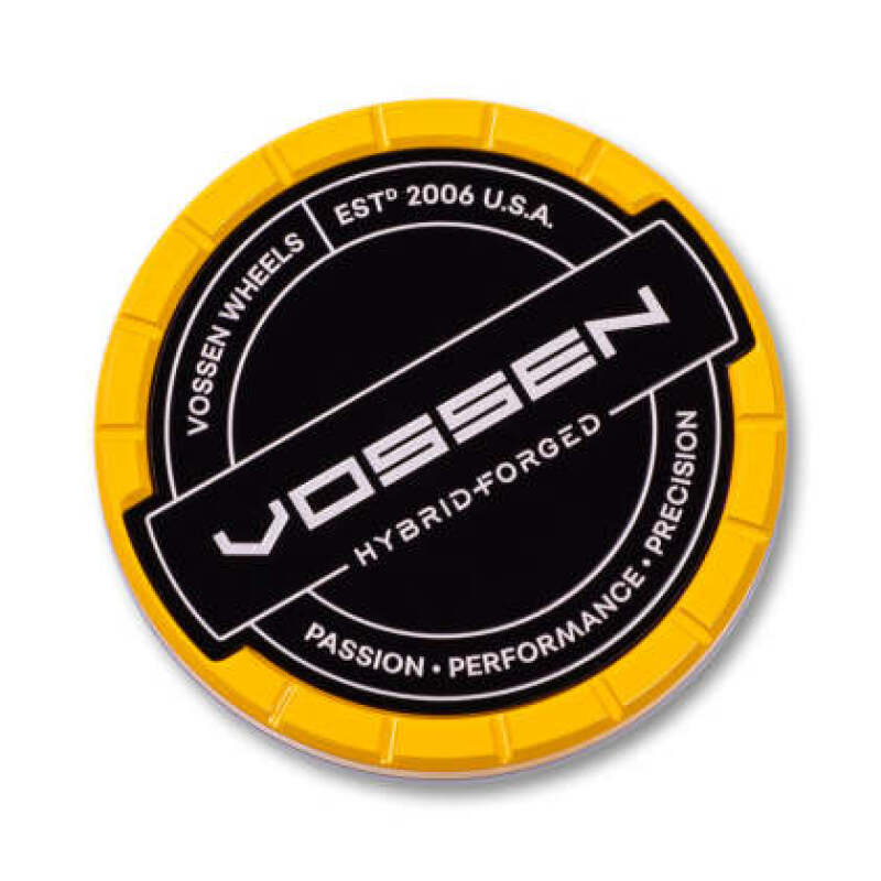 Vossen Billet Sport Cap 1.0 - Large - Hybrid Forged - Yellow