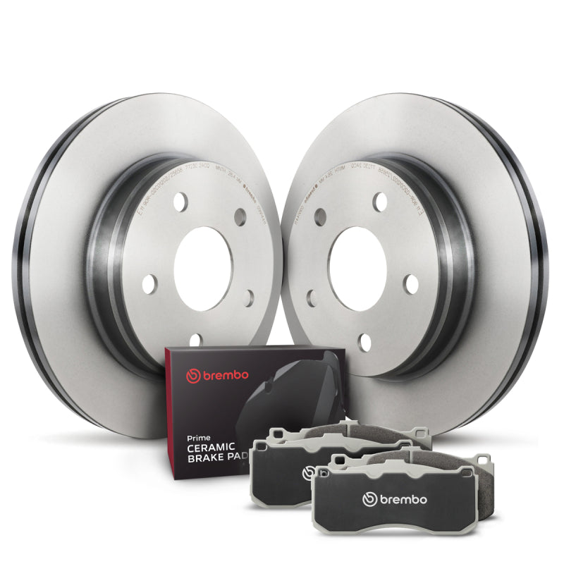 Brembo OE 05-06 Chevrolet Equinox/2006 Pontiac Torrent/02-07 Saturn Vue Front Disc Brake Kit