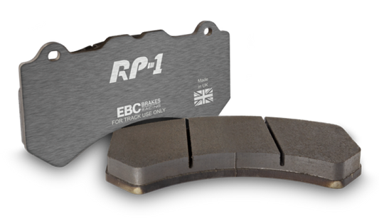 EBC Racing 12-14 Volkswagen Golf R (Mk6) RP-1 Race Rear Brake Pads