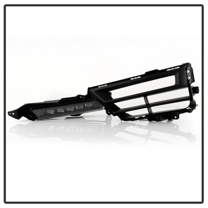 Spyder 20-22 Honda CRV Hybrid OEM Full LED Fog Lights w/Switch - Clear (FL-HCRV20-HY-LED-C)
