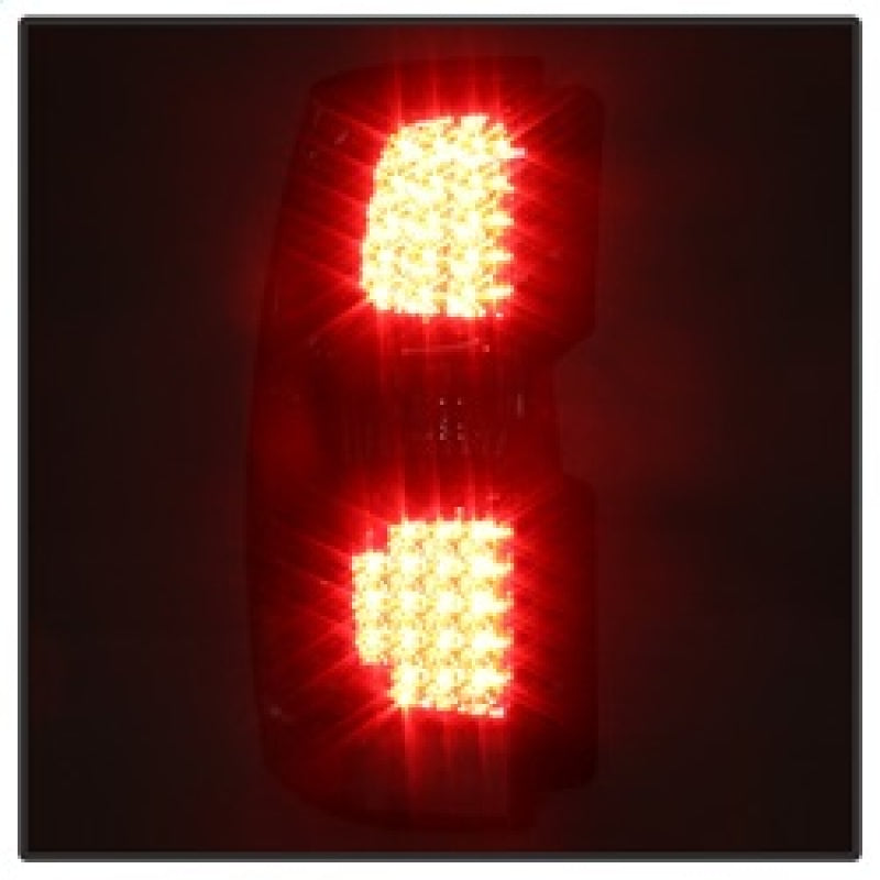 xTune Mc Yukon/Yukon Denali 07-14 LED Tail Lights Black Smoked ALT-JH-CSUB07-LED-G2-BSM