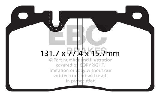 EBC S7 Brake Pad and Rotor Kit