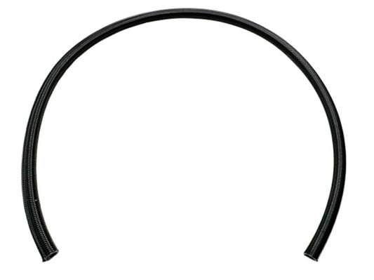Fuelab Black Nylon Stainless Steel Braided PTFE Hose - 10AN - 6ft