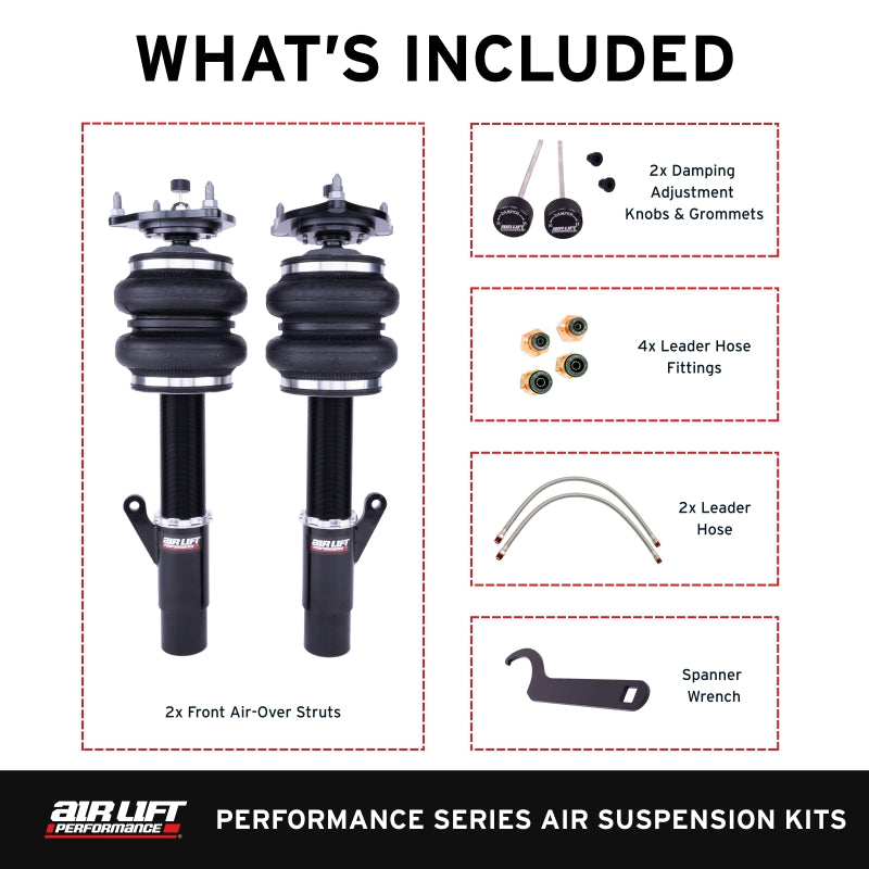 Air Lift Performance 18-25 Honda Accord Sedan Front Air Suspension Kit