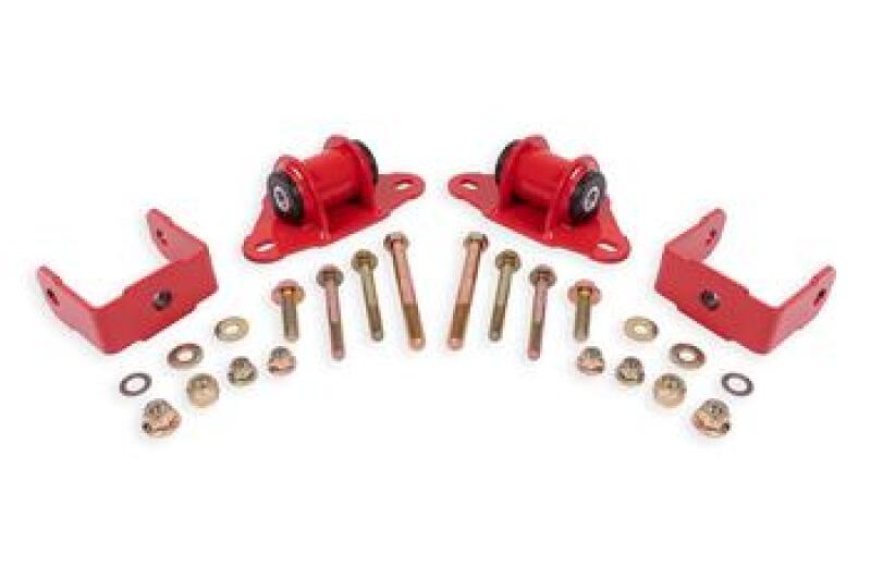 BMR 14-19 Chevrolet Corvette Transmission/Differential Mount - Red