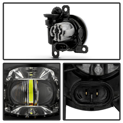 Spyder 21-23 Ford Bronco Sport/Big Bend OEM Full LED Fog Lights - w/ Switch (FL-FB2021-LED-S-C)