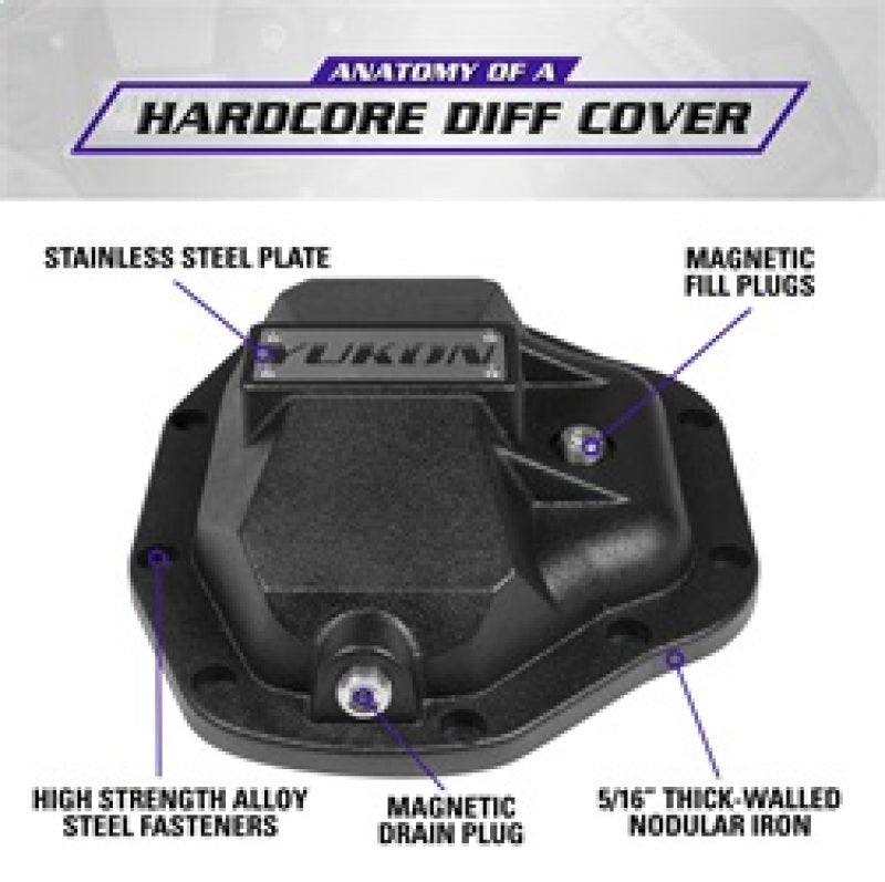 Yukon Gear Hardcore Diff Cover for Dana 80