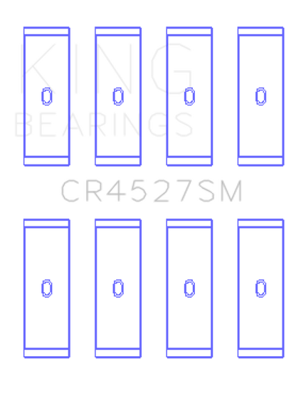 King Engine Bearings VW/Audi CAva/CAxa/Blf/Blg/Bts (Size +0.25mm) Connecting Rod Bearing Set