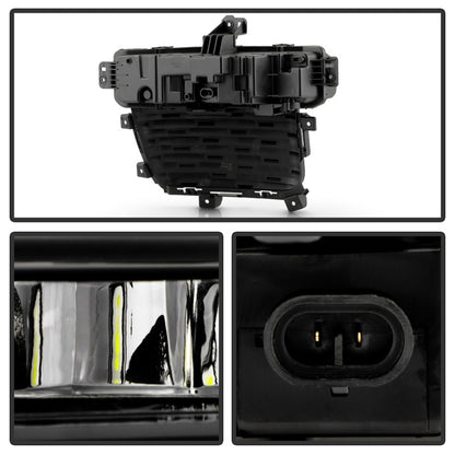 Spyder 22-24 Jeep Grand Cherokee (3-Row) OEM LED Fog Lights w/Switch - Clear (FL-JGC22-3R-LED-C)