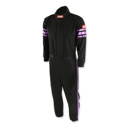 RaceQuip Purple Trim SFI-1 JR. Suit - Kids XXS