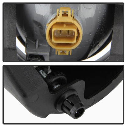 Spyder Ford Escape 2007-2012 OEM Fog Lights w/Universal Switch- P19W(Included) - Clear