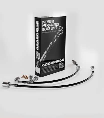 Goodridge 05-15 Toyota Tacoma Stainless Steel Front Brake Lines