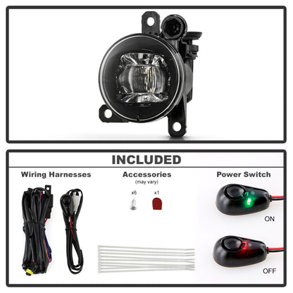 Spyder 21-23 Ford Bronco Sport/Big Bend OEM Full LED Fog Lights - w/ Switch (FL-FB2021-LED-S-C)