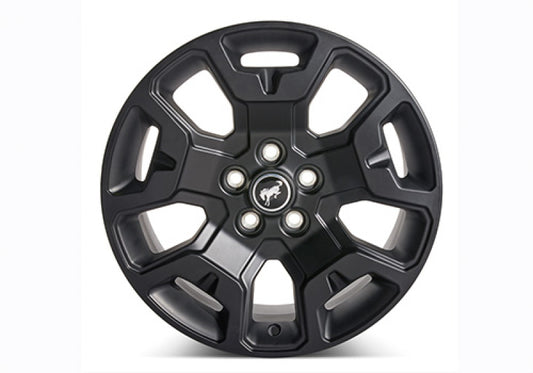 Ford Racing 21-24 Bronco Sport 17x7in Single Wheel - Low Gloss Black