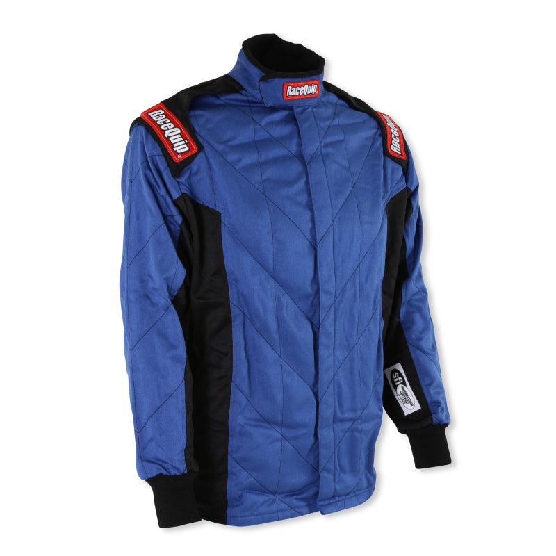 RaceQuip Blue Chevron-5 Jacket SFI-5 - Large