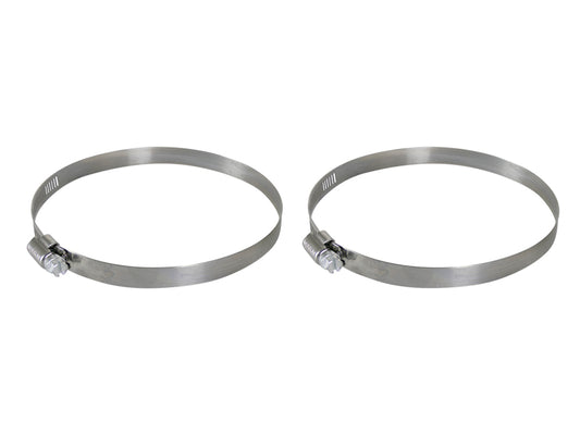 aFe Magnum FORCE Replacement Clamp Kit SAE 140 (6-1/8 IN ID to 9-1/4 IN ID Range) Pair