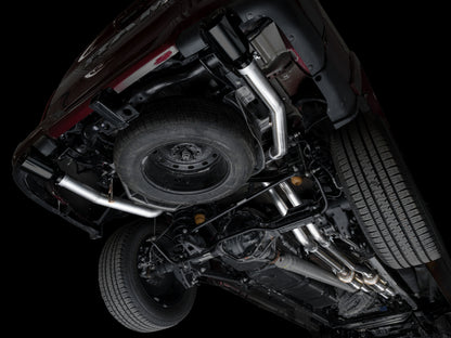 AWE Tuning 25+ RAM 1500 3.0TT 0FG Cat-Back Touring Exhaust - Diamond Black Tips