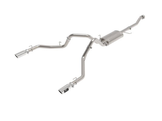 aFe 21-26 Ford F150 Tremor Gemini XV 3IN 304SS Cat-Back Exhaust Dual Rear Exit w/Polished Tips