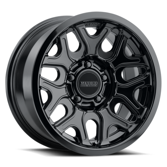 Method MR322 / 18x9 / 5x150 BP / 18ET / 5.68in BS / 110.5mm CB - Gloss Black Wheel