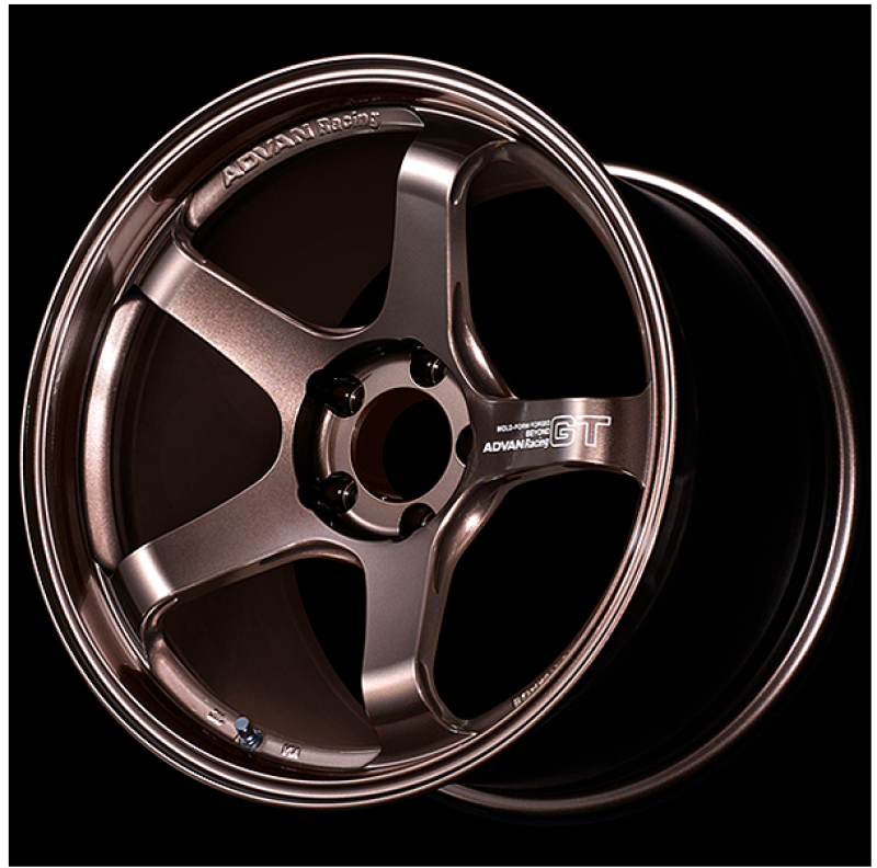 Advan GT Beyond 20x10 +35 5x114.3 Racing Titanium Black Wheel