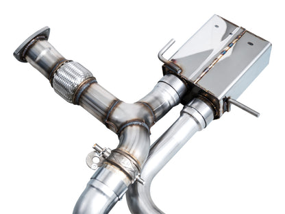 AWE Tuning 2023 C8 Corvette Z06 SwitchPath Cat-Back Exhaust - Diamond Black Tips