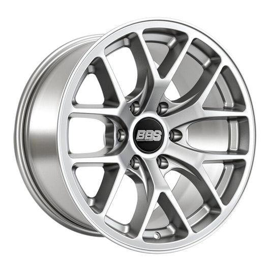 BBS TS-P 18x9in - 6x139.7 - 106.1 CB - ET12 - Satin Silver Wheel