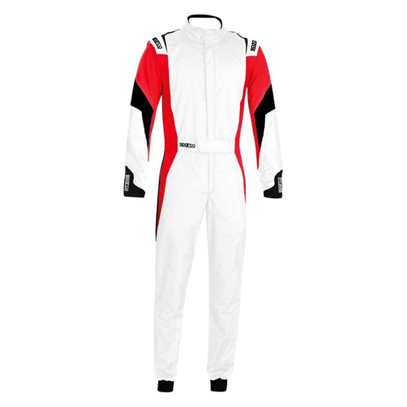 Sparco Suit Competition (Boot Cuff) 62 White/Red