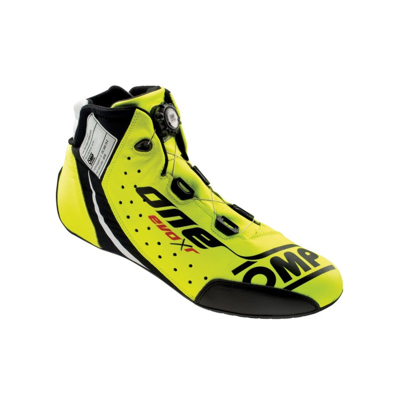 OMP One Evo X R Shoes Fluorescent Yellow - Size 47 (Fia 8856-2018)