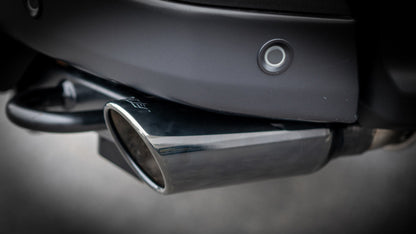 Borla 24-25 Ford Ranger Raptor 2.75in Tailpipe Kit 4in Tip - Ceramic Black