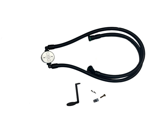 J&L 2025 Ford Explorer 2.3L EcoBoost 3.0 PVC Side Oil Separator - Clear Anodized