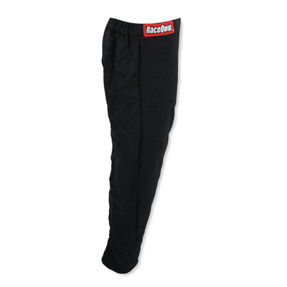 RaceQuip Black Chevron-5 Pants SFI-5 - Medium