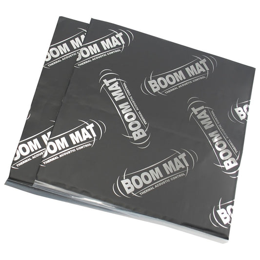 DEI Boom Mat Damping Material - 12in x 12-1/2in (2mm) - 2.1 sq ft - 2 Sheets