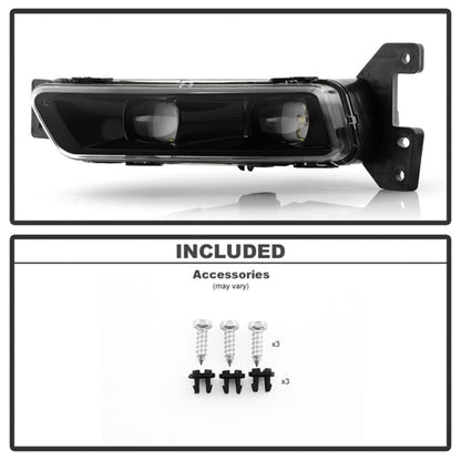 Spyder 17-21 Jeep Grand Cherokee SRT OEM LED Fog Lights - Left (FL-JGC17-LED-L)
