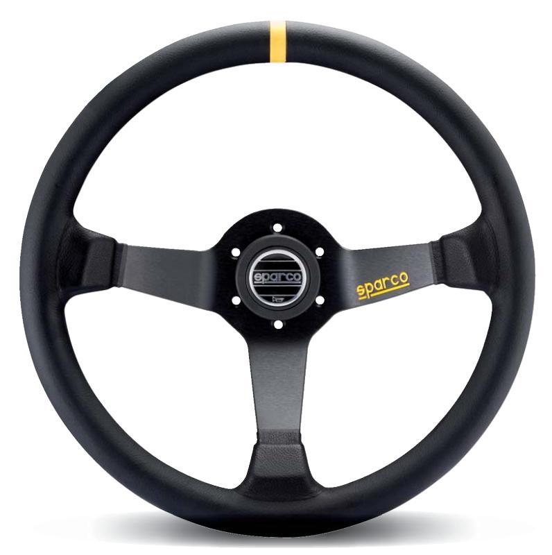 Sparco Steering Wheel 345 Leather Black