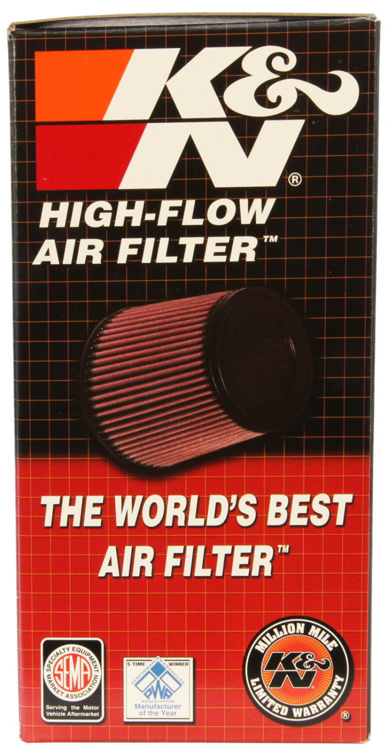 K&N Filter Universal Clamp-On Filter 2 1/16in Flange / 3in OD / 3in H - Box of 4