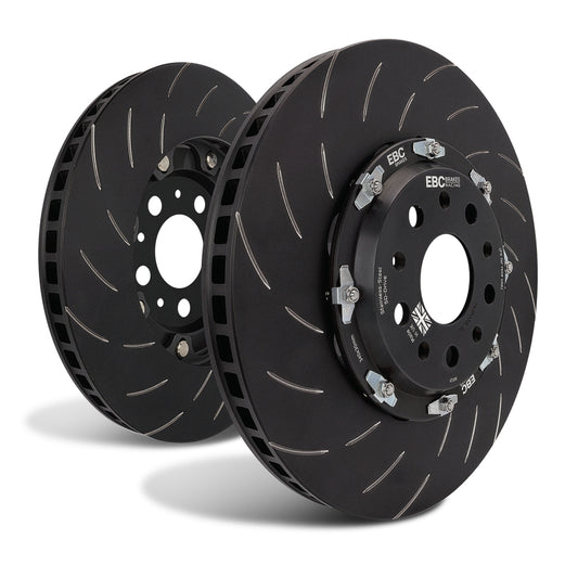 EBC Racing 17-25 BMW 2 Series (G42 Coupe) 220 2.0T Front 355mm 2 Pc Rotor Replacement (Pair)