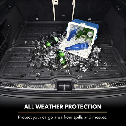 3D MAXpider 11-23 Dodge Challenger Kagu Black Cross Fold Cargo Liner